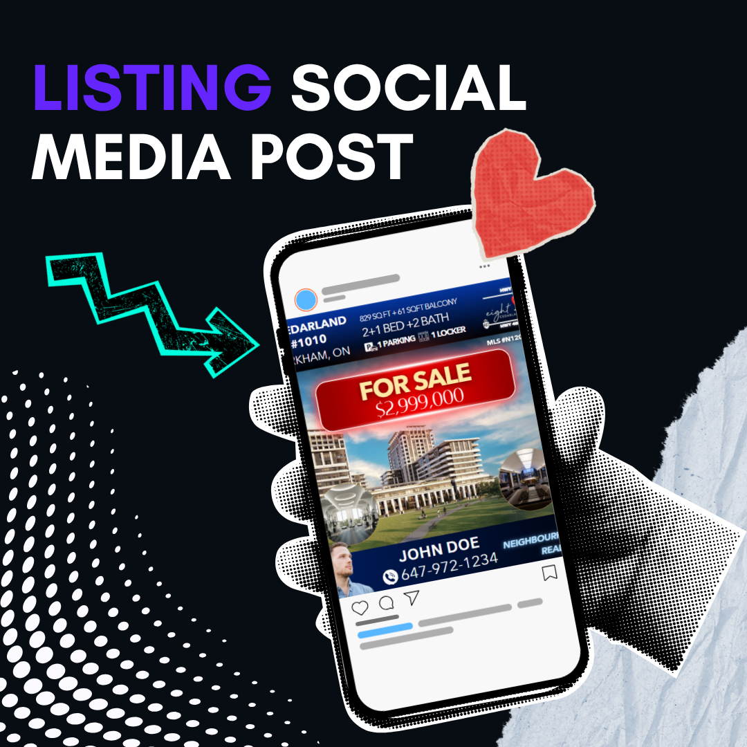Listing social media post